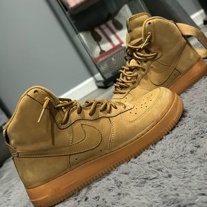 Air Force 1 High “Wheat” no box